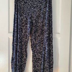 Black and White Patterned Pants